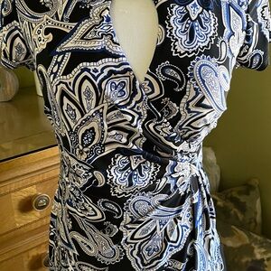 I.N.C. Paisley Wrap Dress..NWOT
